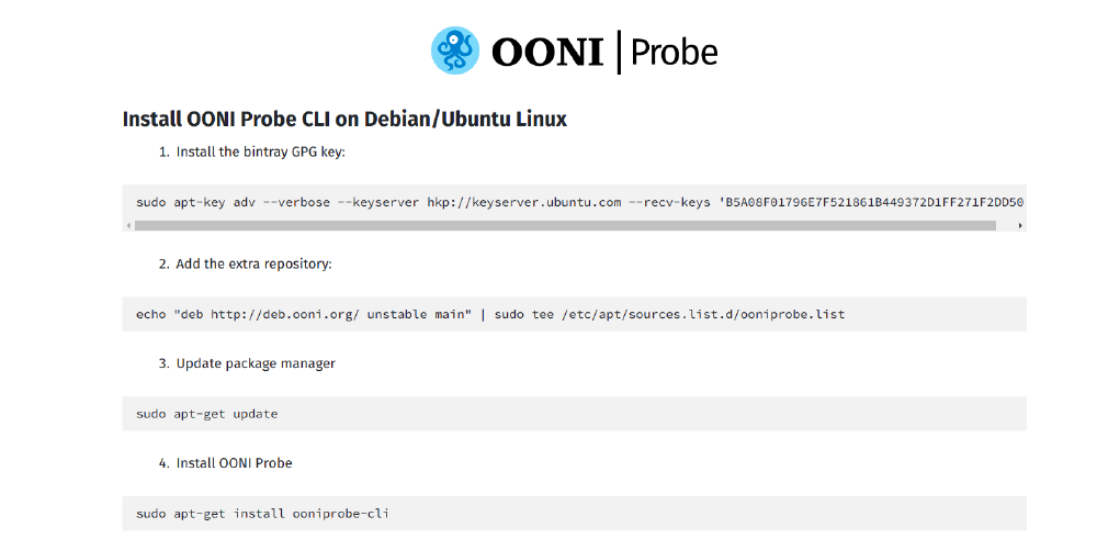 OONI Probe OONI Probe
